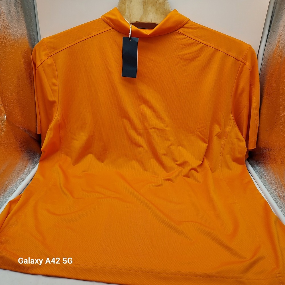 Cutter‎ Buck Orange Burn Survivors Foundation Golf Polo Shirt XXL - Picture 6 of 7